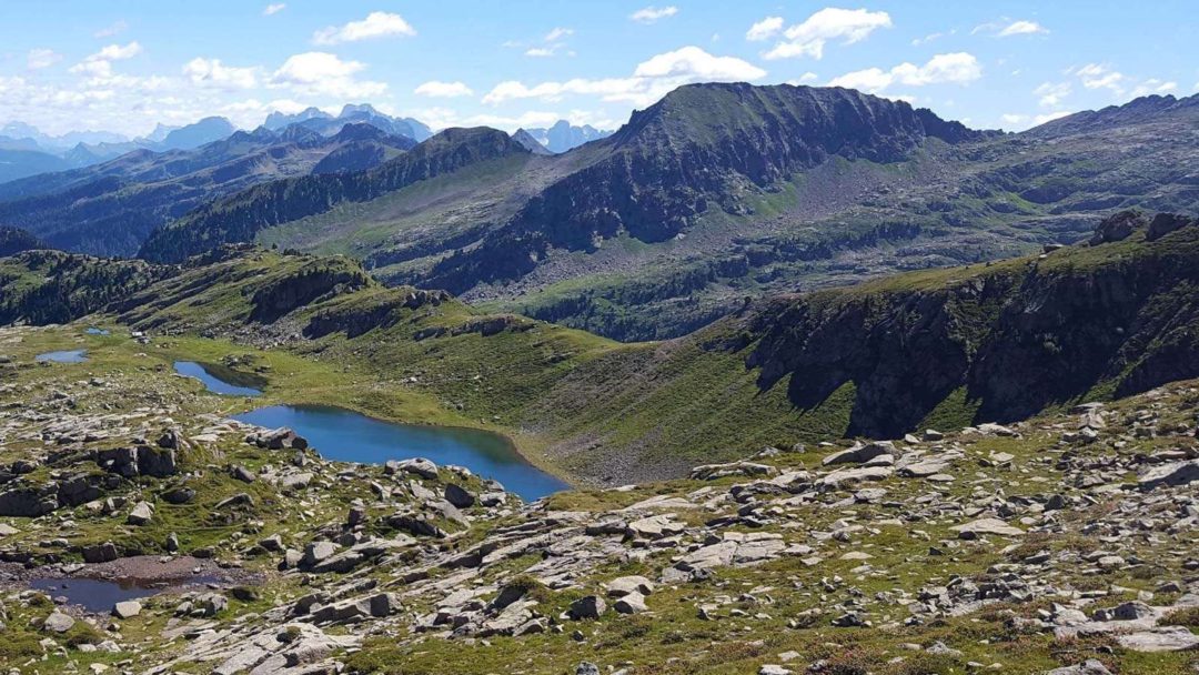 Laghi-bombasel-panorama - Marco Bozzetta - Personal Mountain Guide